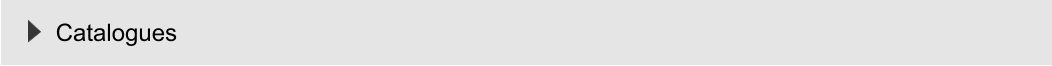Catalogues