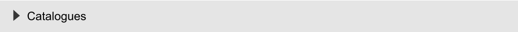 Catalogues